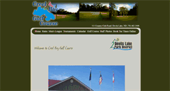 Desktop Screenshot of golfdevilslake.com